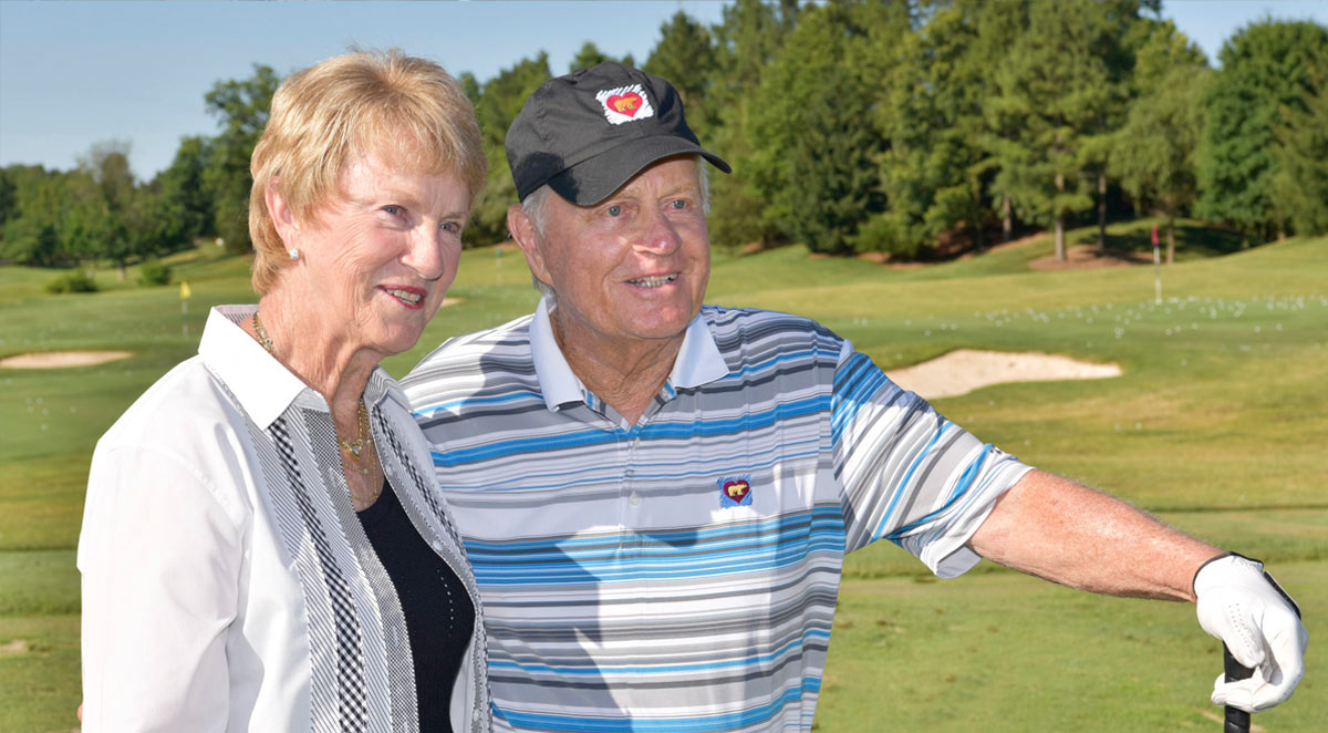 Barbara and Jack Nicklaus at Creighton Farms