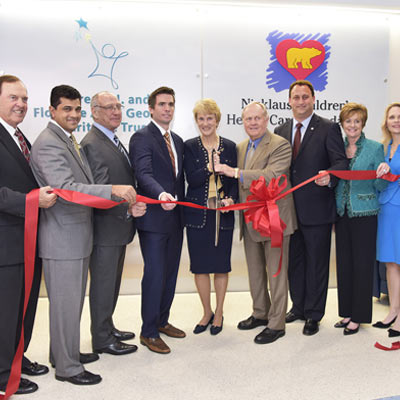 Jupiter Medical Center opens the De George Pediatric Unit with Nicklaus Children’s Hospital