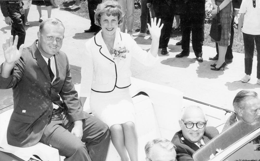 Parade in Columbus for Jack Nicklaus after 1962 US Open win