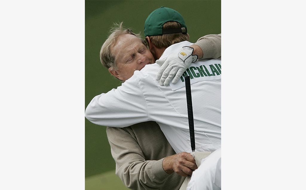 Jack and Jackie Nicklaus in 2005 at The Masters