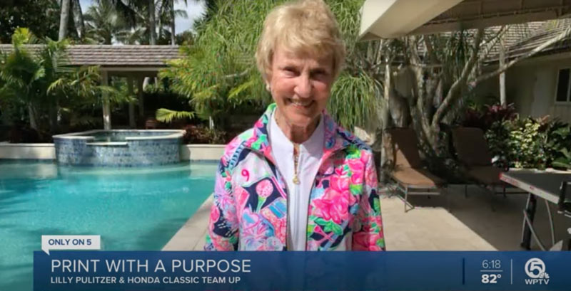 barbara nicklaus wearing lily pulitzer