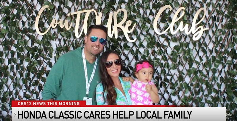 Honda Classic Cares helps local family photo